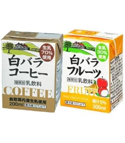 白バラコーヒー 600ｇ(30食分)×４袋 Amazon.co.jp: 白バラ コーヒー・フルーツ 200ml×各6本入 クール便 紙